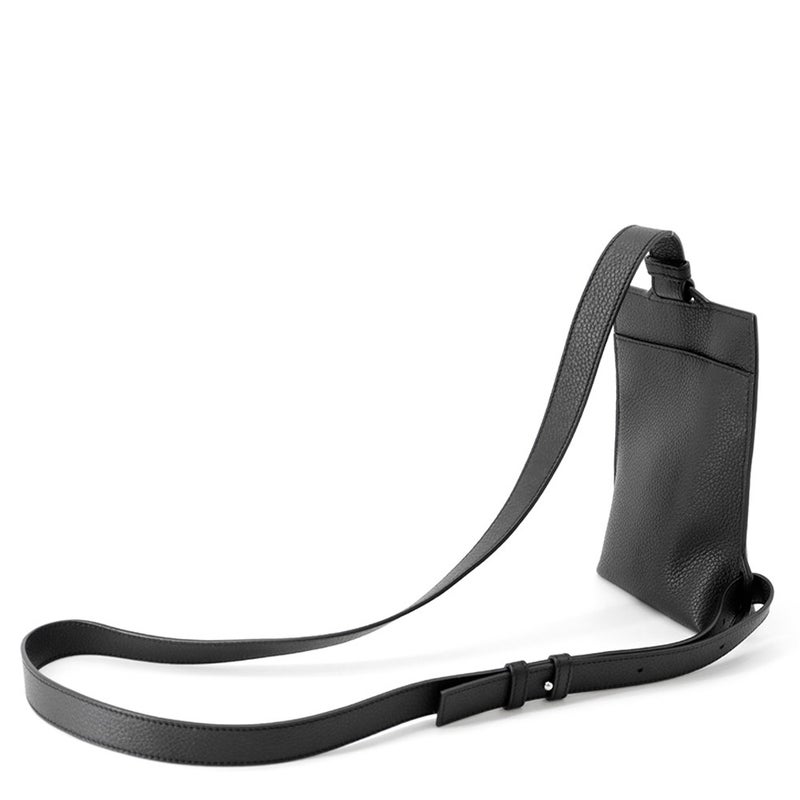 ロエベ ボディバッグ バーティカル Tポケット レザー C660P02X01 LOEWE 黒