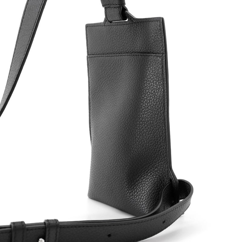 ロエベ ボディバッグ バーティカル Tポケット レザー C660P02X01 LOEWE 黒