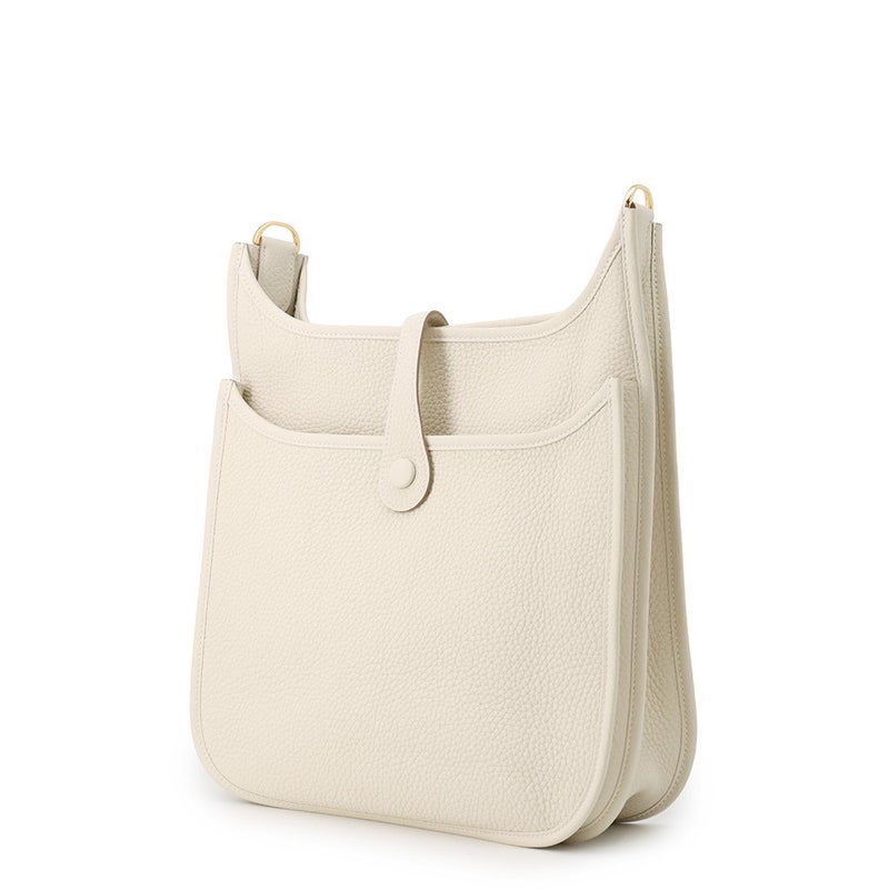 エルメス ショルダーバッグ エブリン3 PM クレ/ゴールド金具 トリヨンクレマンス G刻印 HERMES Evelyne