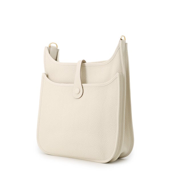 エルメス ショルダーバッグ エブリン3 PM クレ/ゴールド金具 トリヨンクレマンス G刻印 HERMES Evelyne