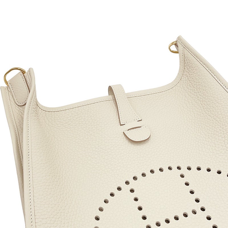 エルメス ショルダーバッグ エブリン3 PM クレ/ゴールド金具 トリヨンクレマンス G刻印 HERMES Evelyne