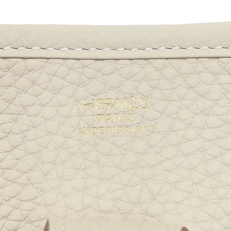 エルメス ショルダーバッグ エブリン3 PM クレ/ゴールド金具 トリヨンクレマンス G刻印 HERMES Evelyne