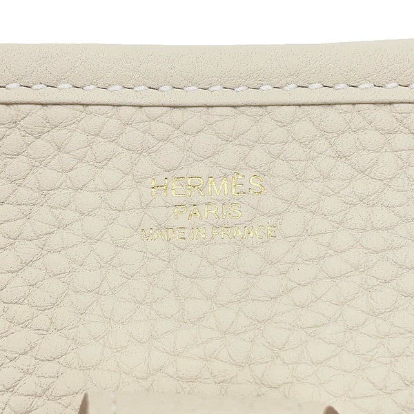 エルメス ショルダーバッグ エブリン3 PM クレ/ゴールド金具 トリヨンクレマンス G刻印 HERMES Evelyne