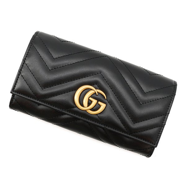グッチ 長財布 GGマーモント コンチネンタルウォレット レザー 443436 