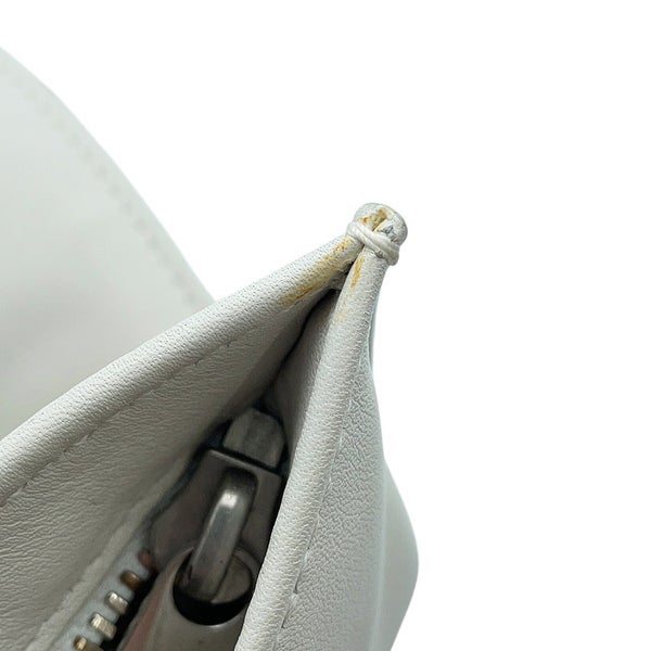 ボッテガヴェネタ ハンドバッグ BVツイスト レザー BOTTEGA VENETA 白