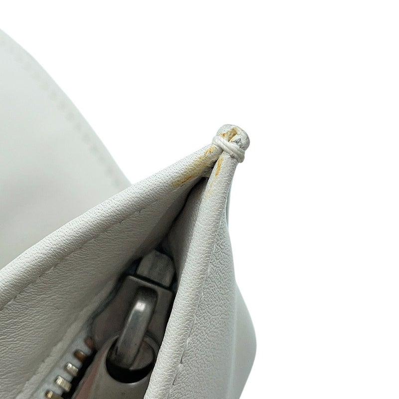 ボッテガヴェネタ ハンドバッグ BVツイスト レザー BOTTEGA VENETA 白