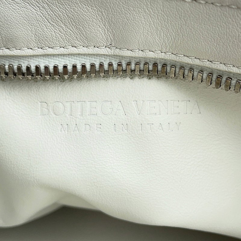 ボッテガヴェネタ ハンドバッグ BVツイスト レザー BOTTEGA VENETA 白