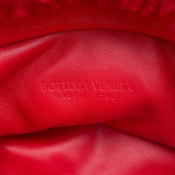ボッテガヴェネタ ショルダーバッグ フリンジ ファブリック レザー BOTTEGA VENETA バッグ