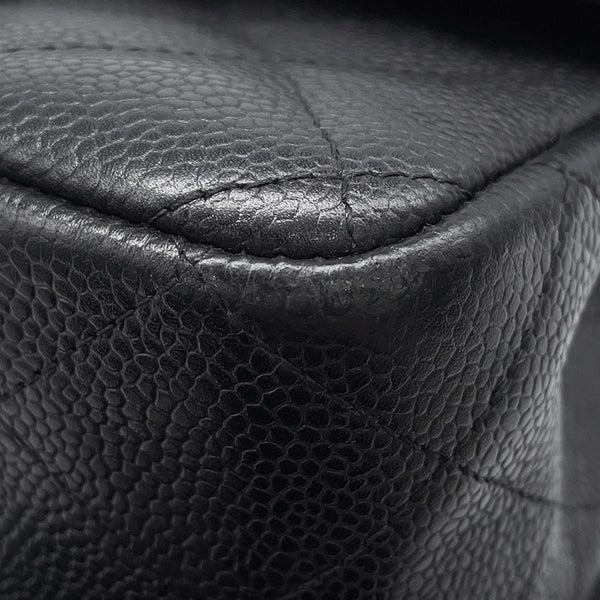 シャネル チェーンショルダーバッグ マトラッセ30 キャビアスキン ココマーク A58600 CHANEL バッグ 黒