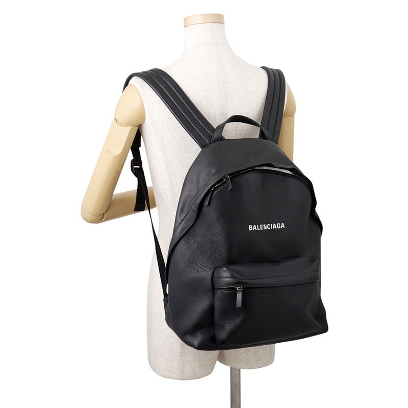 バレンシアガ リュック エブリデイ レザー 552374 BALENCIAGA バックパック 黒