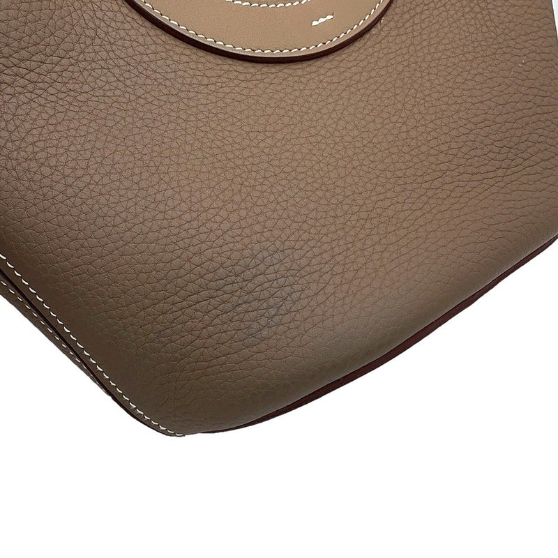 エルメス トートバッグ インザループ 18 エトゥープ/ゴールド金具 トリヨンクレマンス/スイフト K刻印