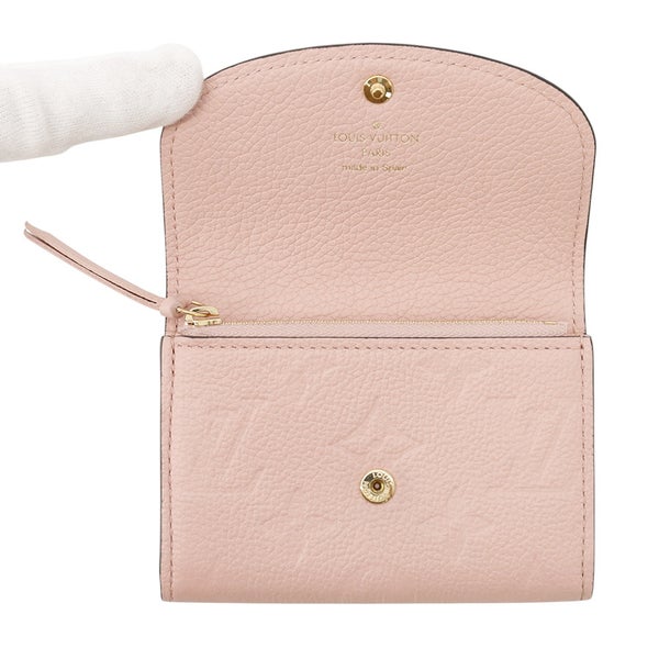 ルイヴィトン コインケース モノグラム・アンプラント ポルトモネ・ロザリ M81520 LOUIS VUITTON 財布