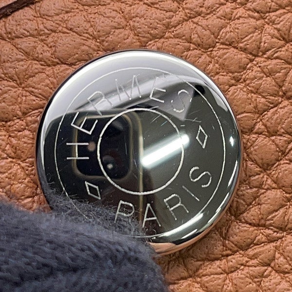 エルメス トートバッグ ネオ・ガーデン 23 ガーデンパーティ ブレディ ゴールド/べブラン/クレ/シルバー金具 トゴ/スイフト K刻印