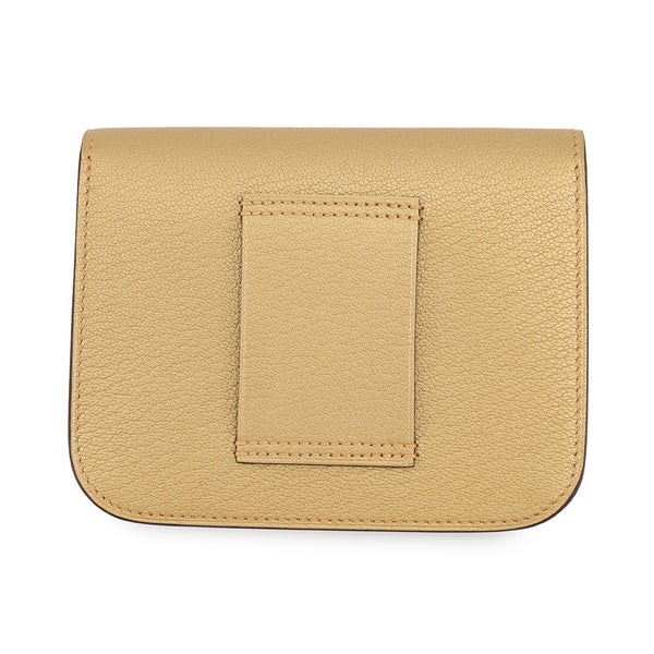エルメス 財布 コンスタンス スリム ドレ/シャンパンゴールド金具 シェブルシャムキラ W刻印 HERMES