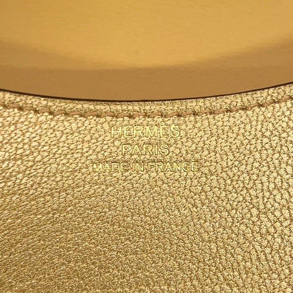 エルメス 財布 コンスタンス スリム ドレ/シャンパンゴールド金具 シェブルシャムキラ W刻印 HERMES