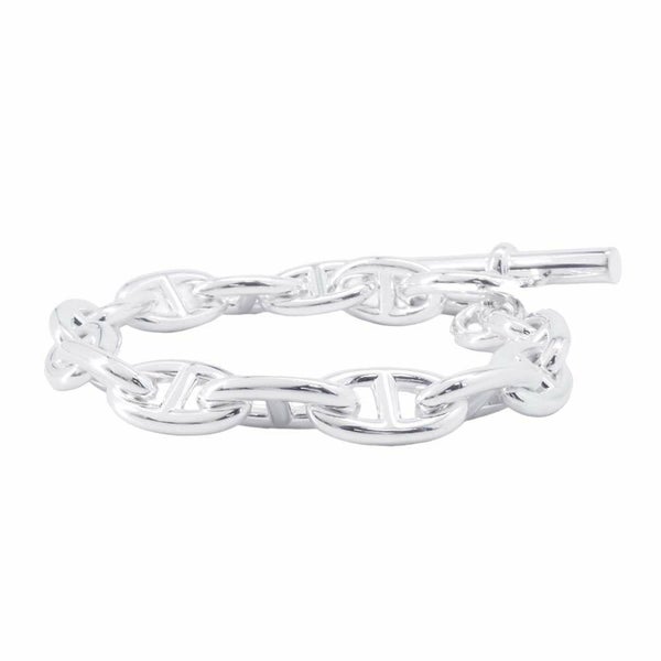 エルメス ブレスレット シェーヌダンクルGM 15コマ SV925シルバー HERMES ジュエリー