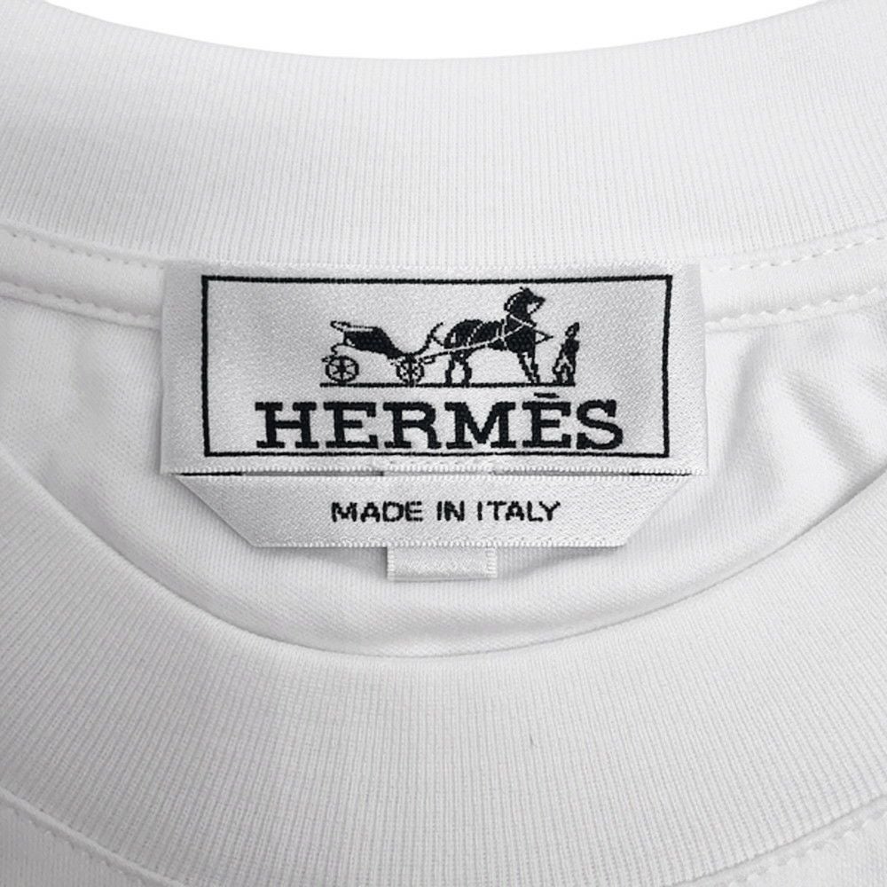 エルメス Tシャツ フラグメント・エクエストレス Fragments Equestres