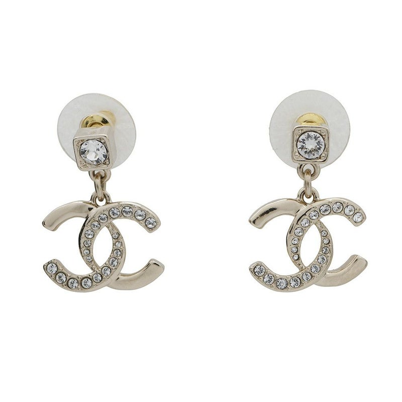 シャネル ピアス ココマーク ラインストーン メタル L24P CHANEL アクセサリー
