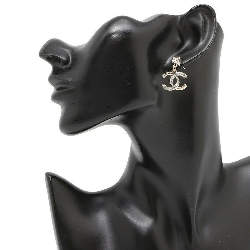シャネル ピアス ココマーク ラインストーン メタル L24P CHANEL アクセサリー