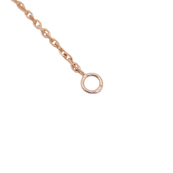 ヴァンクリ ネックレス ヴィンテージ アルハンブラ シルバーオブシディアン/ダイヤ 1P K18PG VCARP9T000 2023年ホリデー限定