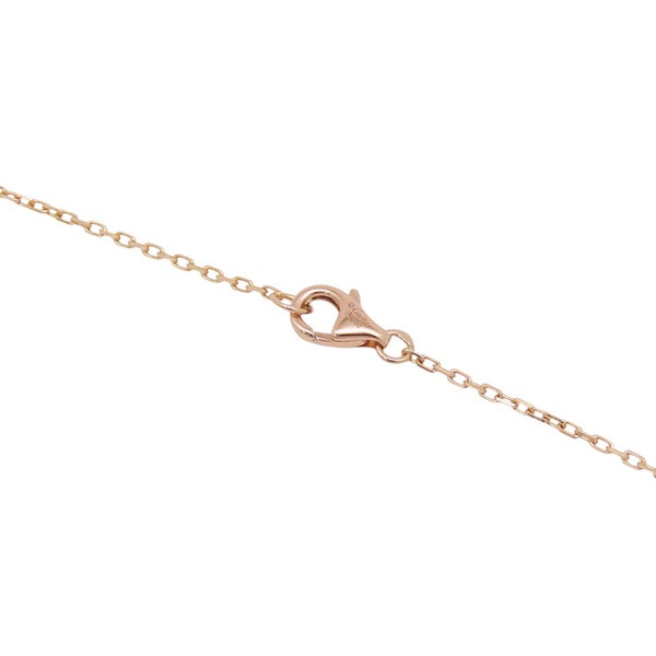 カルティエ ネックレス ロゴ ドゥーブルC ダイヤモンド K18PGピンクゴールド B7219300 Cartier ペンダント