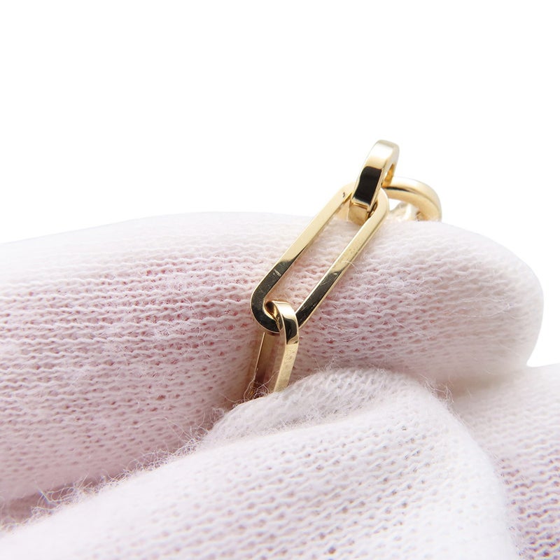 エルメス ネックレス ケリー・シェーヌ ラリアット ダイヤモンド 41P 計0.62ct K18YGイエローゴールド HERMES Kelly Chaine Lariat