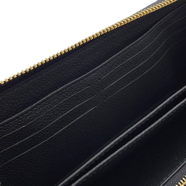 ルイヴィトン 長財布 モノグラム・アンプラント LV × TM ジッピー・ウォレット パンダ 日本限定 M14160 村上隆コラボ 黒 ブラック