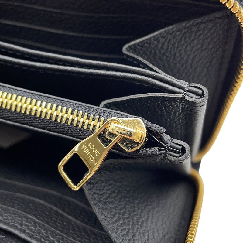 ルイヴィトン 長財布 モノグラム・アンプラント LV × TM ジッピー・ウォレット パンダ 日本限定 M14160 村上隆コラボ 黒 ブラック