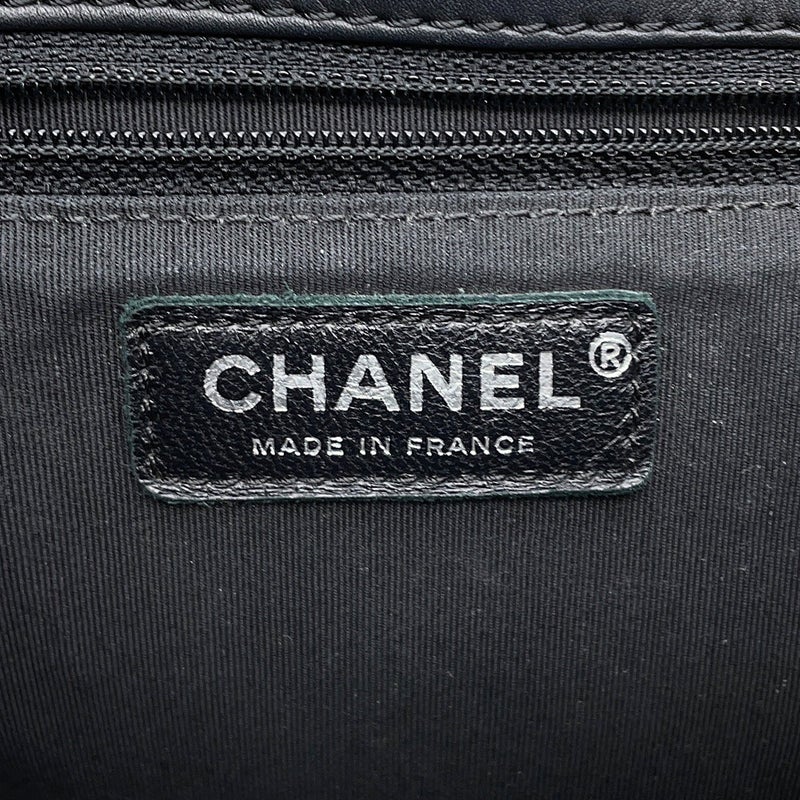 シャネル リュック ココマーク チェーンリュック ツイード CHANEL バッグ バックパック 黒
