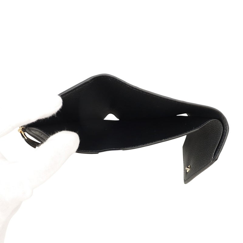 ルイヴィトン 三つ折り財布 モノグラム・アンプラント ポルトフォイユ・ヴィクトリーヌ M64060 ヴィトン 財布 ブラック 黒