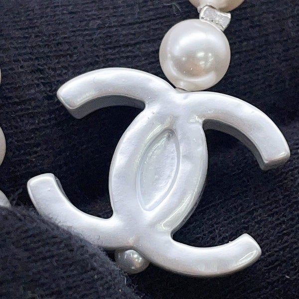 シャネル ネックレス フェイクパール リボン B25 C CHANEL アクセサリー