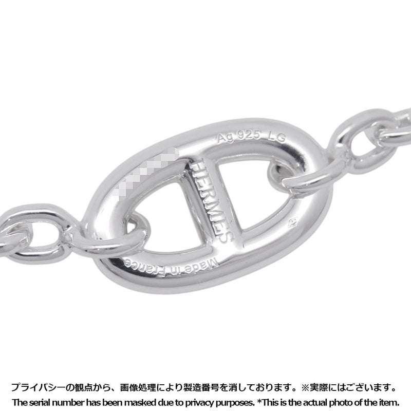 エルメス ブレスレット シェーヌダンクル ファランドール SV925シルバー サイズLG HERMES ジュエリー