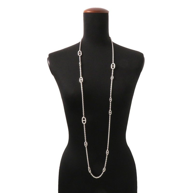 エルメス ネックレス シェーヌダンクル ファランドール 120 SV925シルバー HERMES ジュエリー