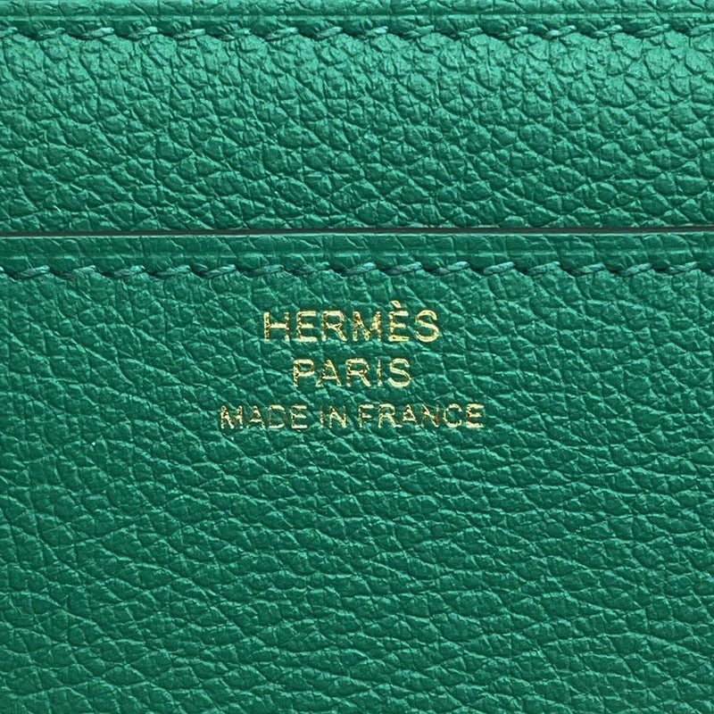 エルメス 長財布 コンスタンス トゥーゴー ロング ヴェールヴェルティゴ/ゴールド金具 エバーカラー W刻印