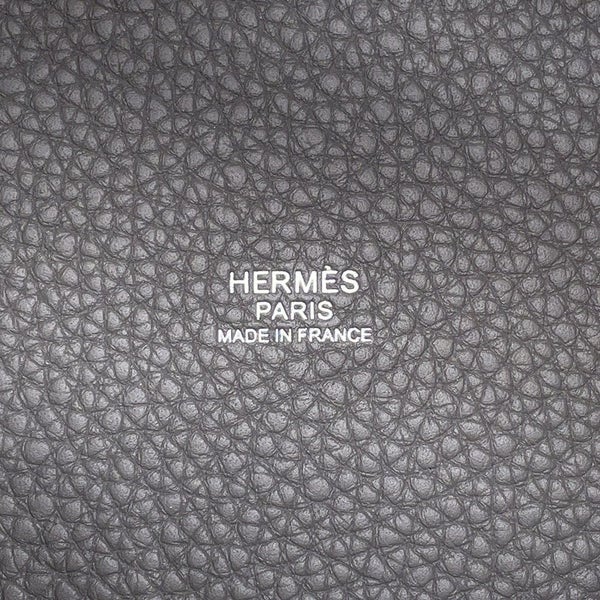 エルメス ハンドバッグ ピコタンロックPM グリメイヤー/シルバー金具 トリヨンクレマンス K刻印