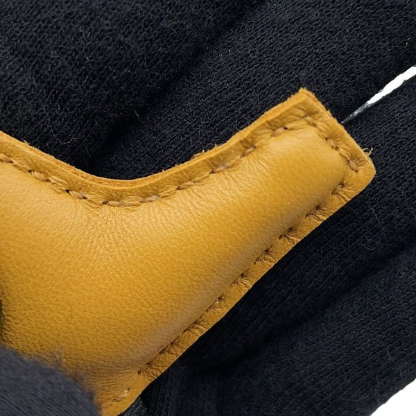 エルメス バッグチャーム ロデオPM ペガサス チャイ/ナタ/ブラック ラムスキン Z刻印 黒