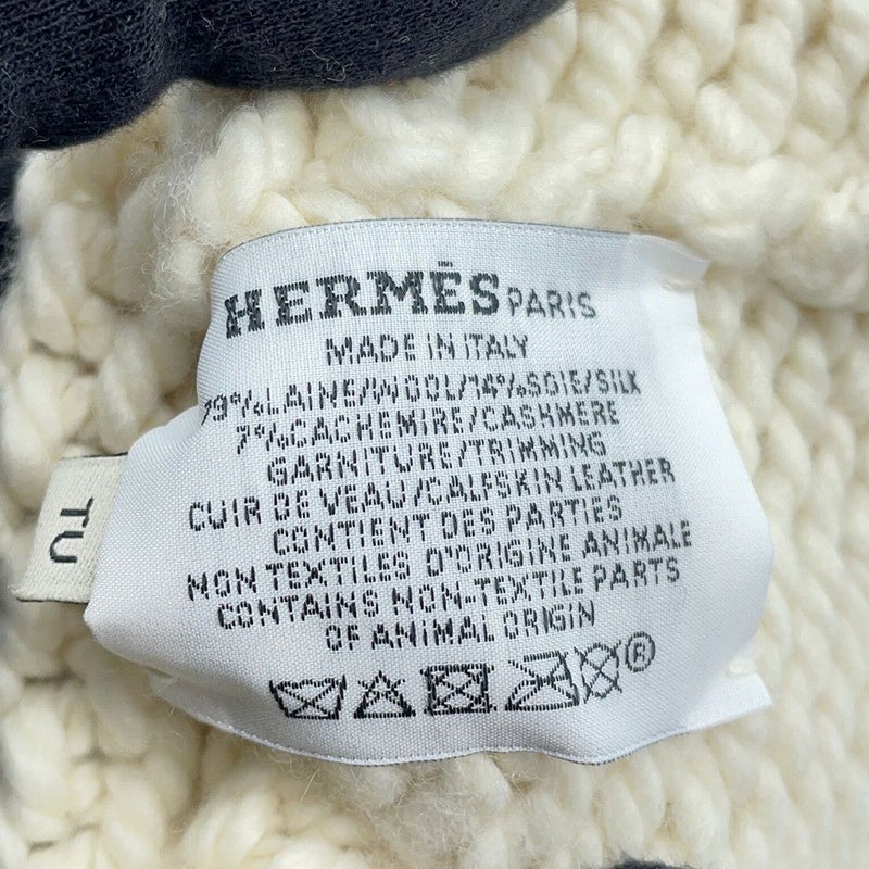 エルメス グローブ ジョプラン グローブ ウール シルク カシミヤ サイズTU HERMES