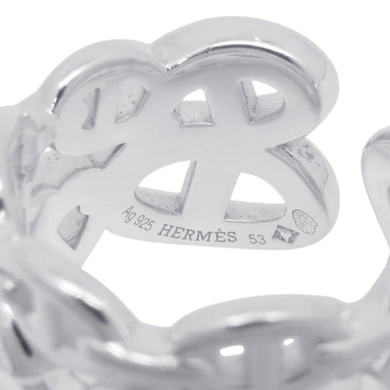 エルメス リング シェーヌダンクル アンシェネGM Enchainee SV925シルバー リングサイズ53 HERMES 指輪 ジュエリー