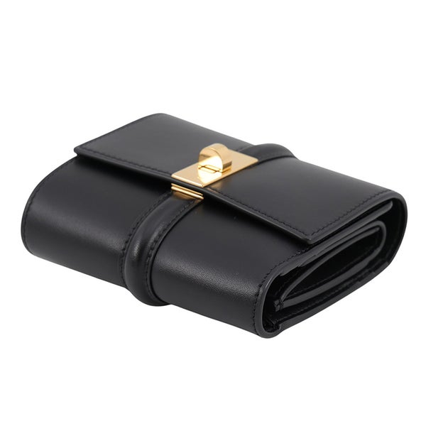 セリーヌ 三つ折り財布 16 スモール トリフォールド ウォレット 10F523 CELINE 財布 黒