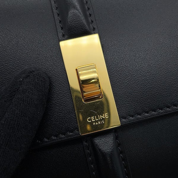 セリーヌ 三つ折り財布 16 スモール トリフォールド ウォレット 10F523 CELINE 財布 黒