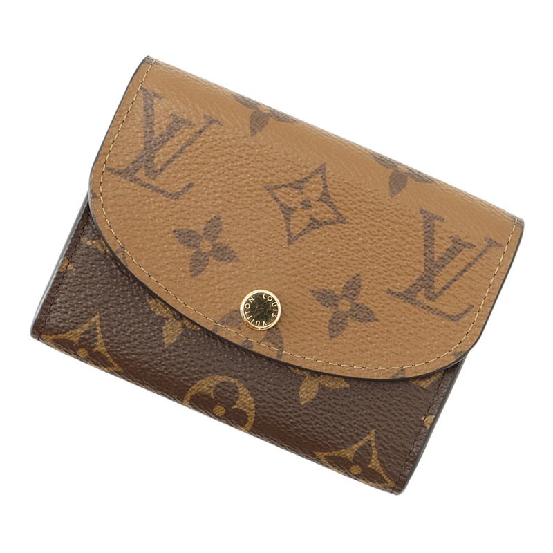 ルイヴィトン コインケース モノグラム・リバース ポルトモネ・ロザリ M82333 LOUIS VUITTON 小銭入れ 黒