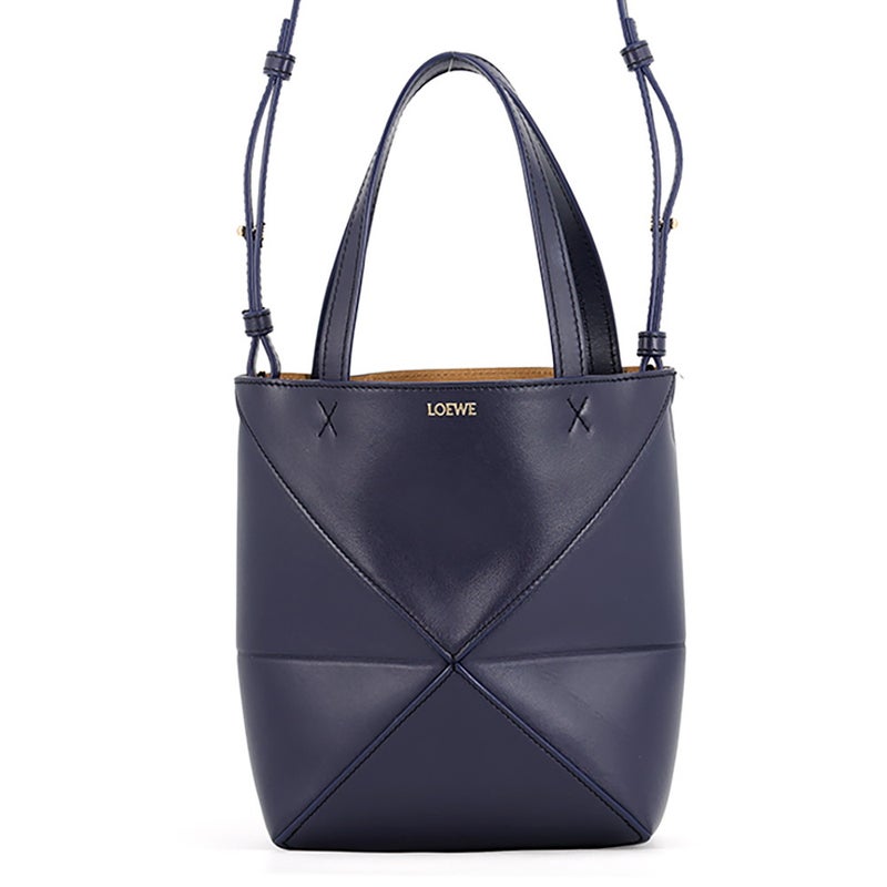 ロエベ トートバッグ パズルフォルド トート ミニ シャイニーカーフレザー A657V25X01 LOEWE 2way