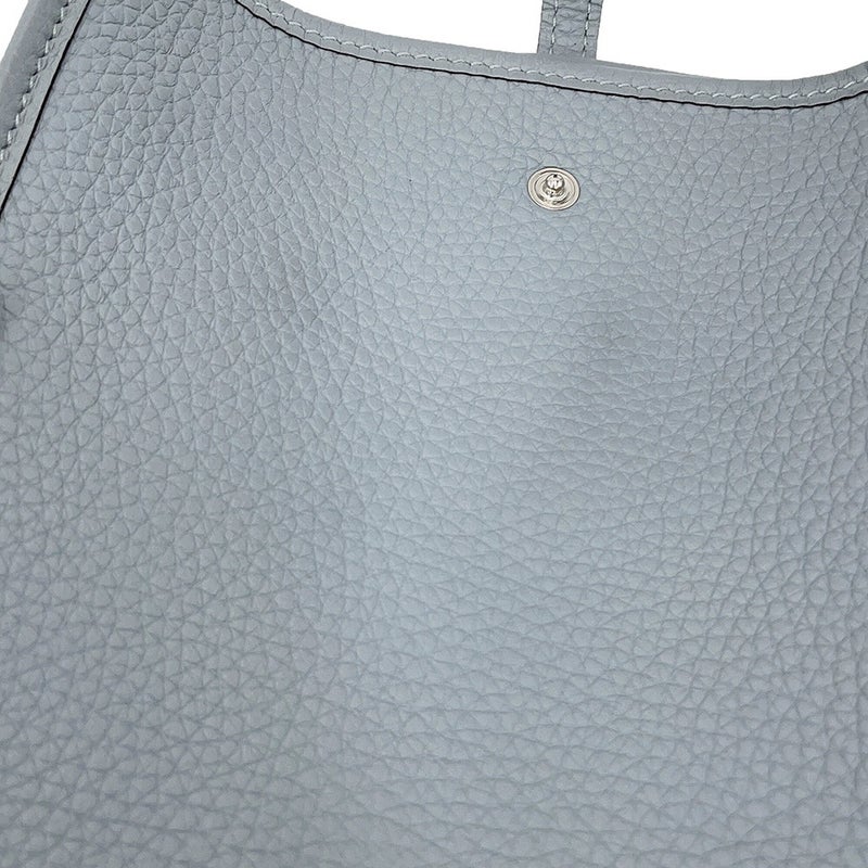 エルメス ショルダーバッグ エブリンTPM 111cm アマゾン グリパンタン/シルバー金具 トリヨンクレマンス K刻印 HERMES Evelyne