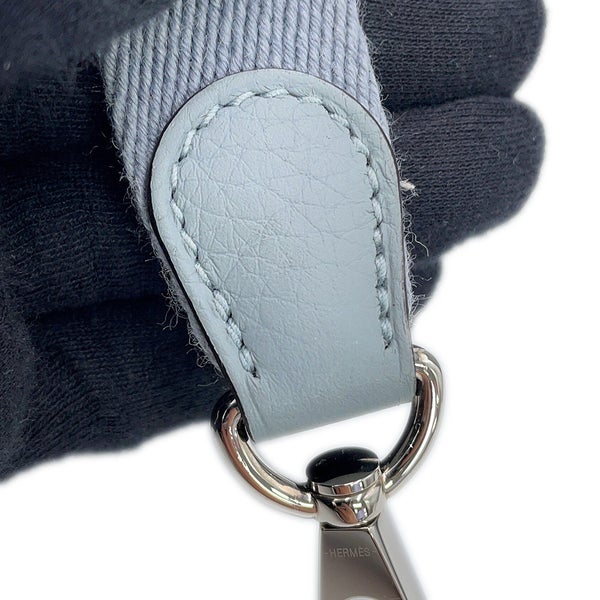 エルメス ショルダーバッグ エブリンTPM 111cm アマゾン グリパンタン/シルバー金具 トリヨンクレマンス K刻印 HERMES Evelyne