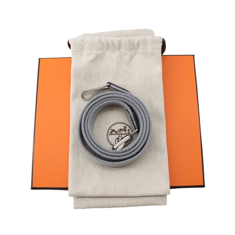 エルメス ショルダーバッグ エブリンTPM 111cm アマゾン グリパンタン/シルバー金具 トリヨンクレマンス K刻印 HERMES Evelyne