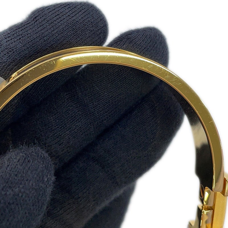 エルメス ブレスレット クリックHH ブラック/ゴールド金具 HERMES バングル アクセサリー 黒