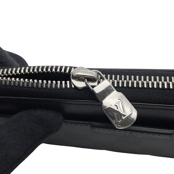 ルイヴィトン 長財布 ダミエ・グラフィット ジッピー・ドラゴンヌ N60379 LOUIS VUITTON メンズ ブラック 黒