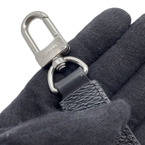 ルイヴィトン 長財布 ダミエ・グラフィット ジッピー・ドラゴンヌ N60379 LOUIS VUITTON メンズ ブラック 黒