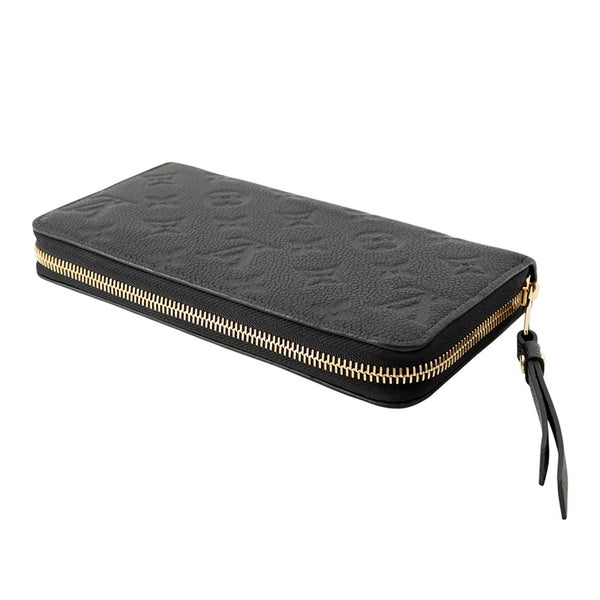 ルイヴィトン 長財布 モノグラム・アンプラント ジッピー・ウォレット M61864 LOUIS VUITTON ブラック 黒