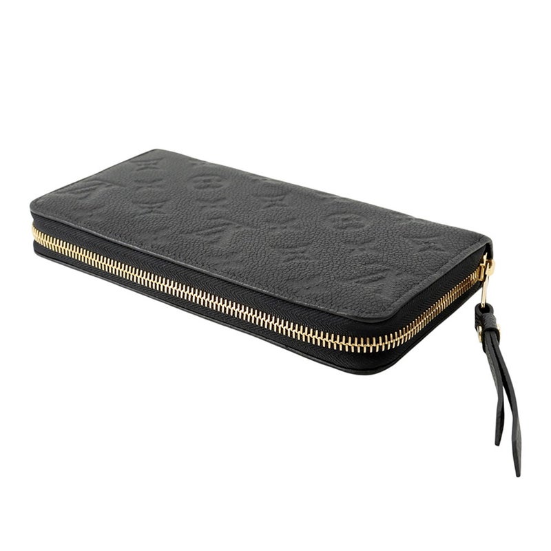 ルイヴィトン 長財布 モノグラム・アンプラント ジッピー・ウォレット M61864 LOUIS VUITTON ブラック 黒